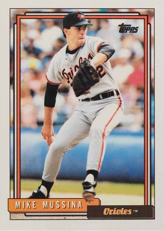 1992 Topps Mike Mussina #242 Baseball Card