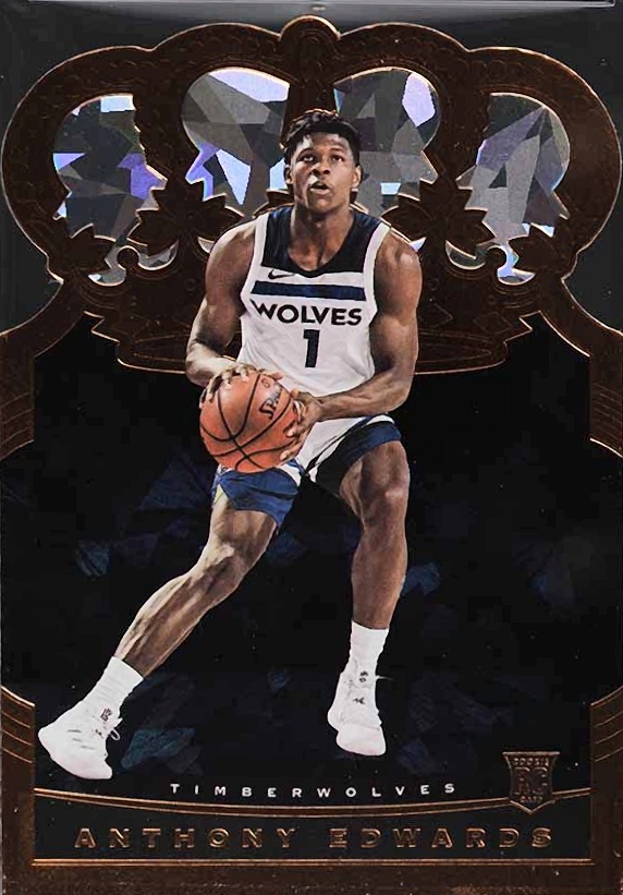 2020 Panini Crown Royale Anthony Edwards #89 Basketball Card