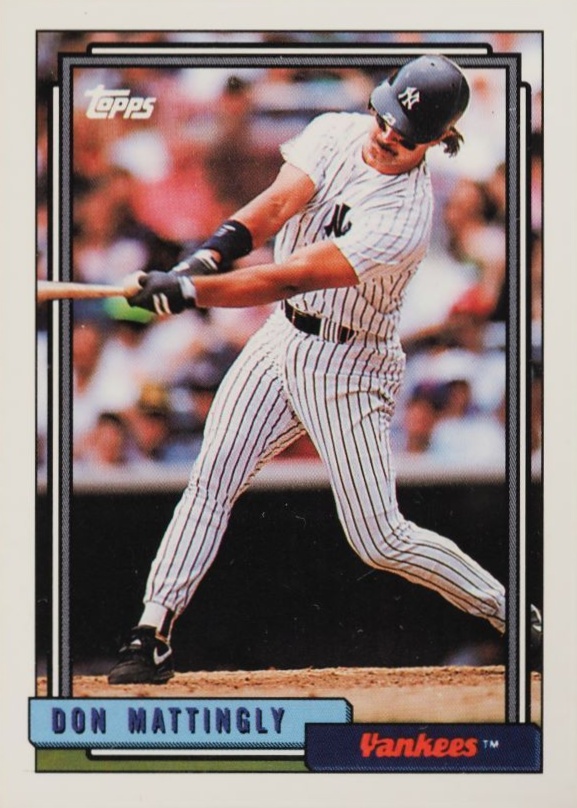 1992 Topps Don Mattingly #300 Baseball Card