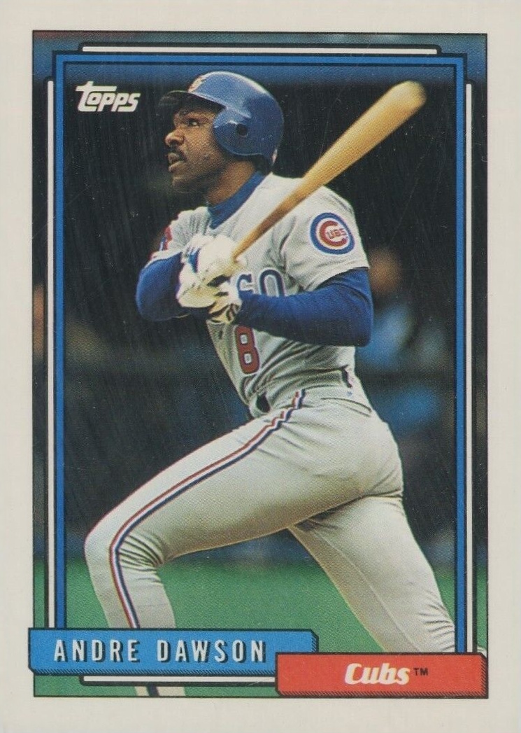 1992 Topps Andre Dawson #460 Baseball Card