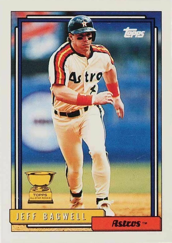 1992 Topps Jeff Bagwell #520 Baseball Card