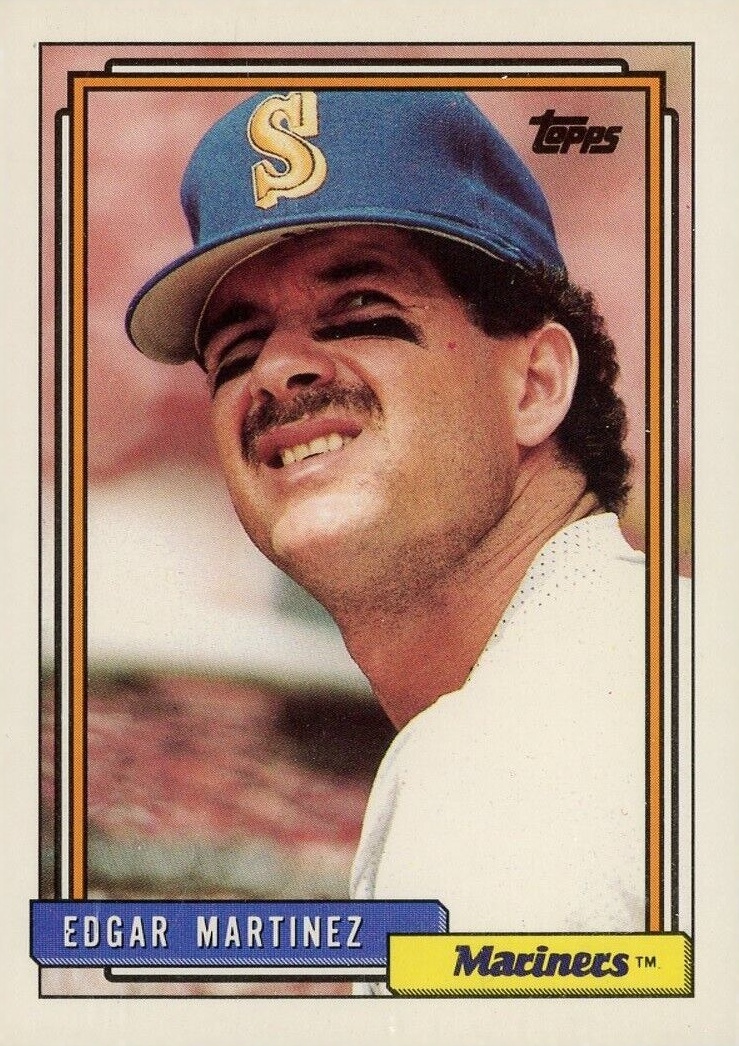 1992 Topps Edgar Martinez #553 Baseball Card