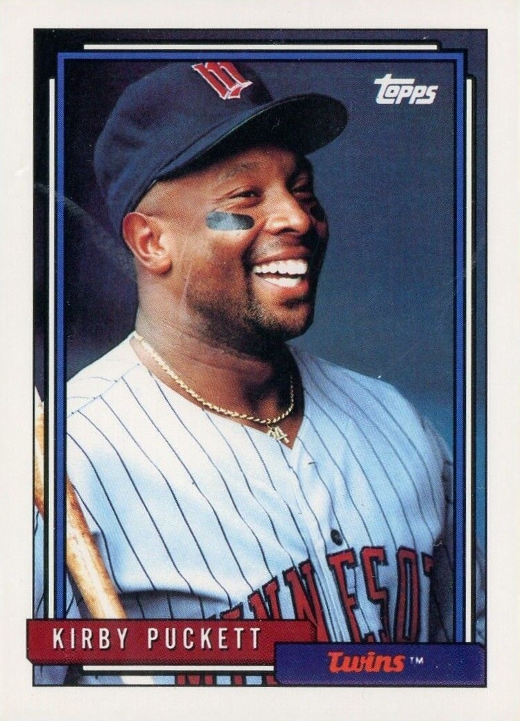 1992 Topps Kirby Puckett #575 Baseball Card