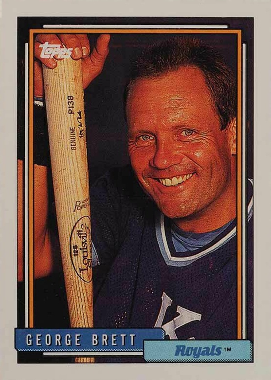 1992 Topps George Brett #620 Baseball Card