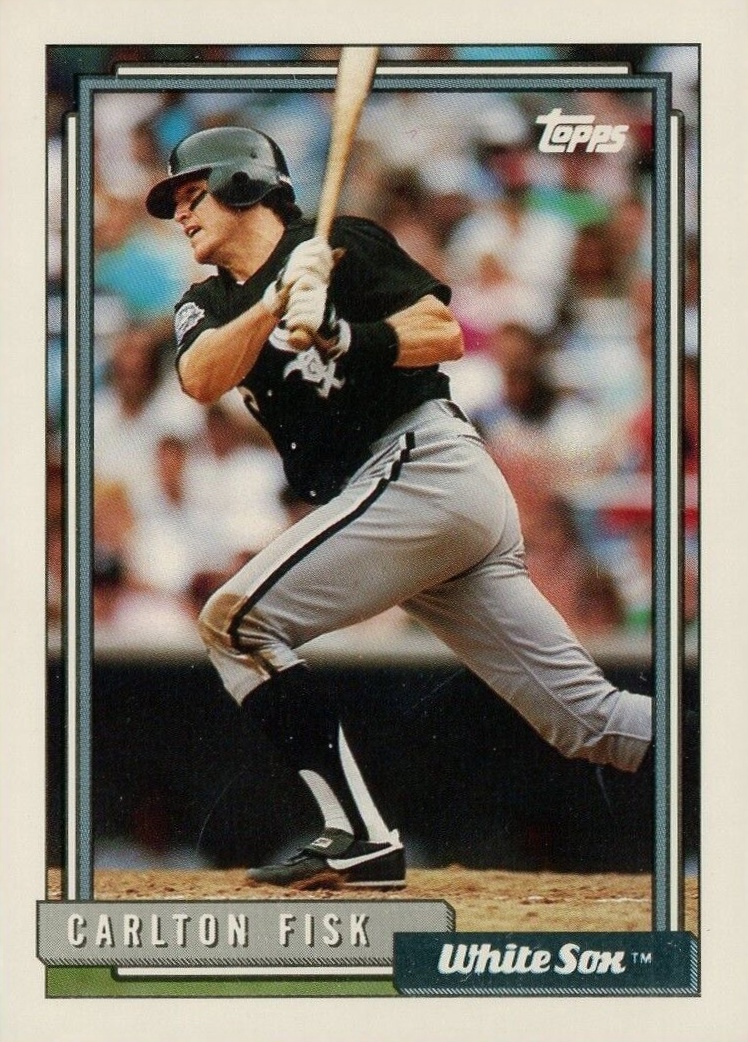 1992 Topps Carlton Fisk #630 Baseball Card