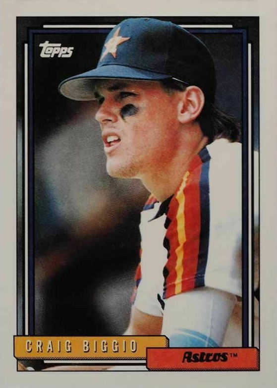 1992 Topps Craig Biggio #715 Baseball Card