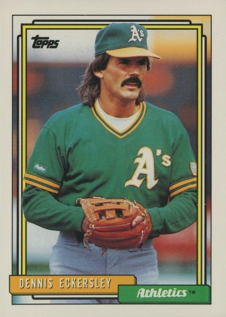 1992 Topps Dennis Eckersley #738 Baseball Card