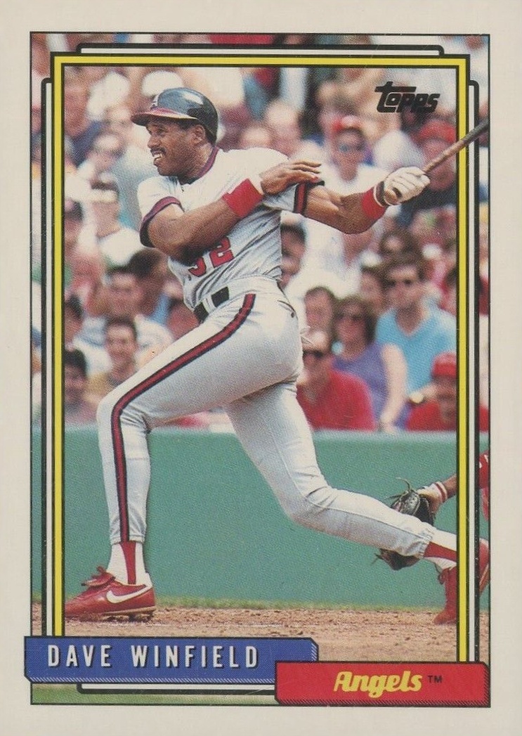 1992 Topps Dave Winfield #792 Baseball Card
