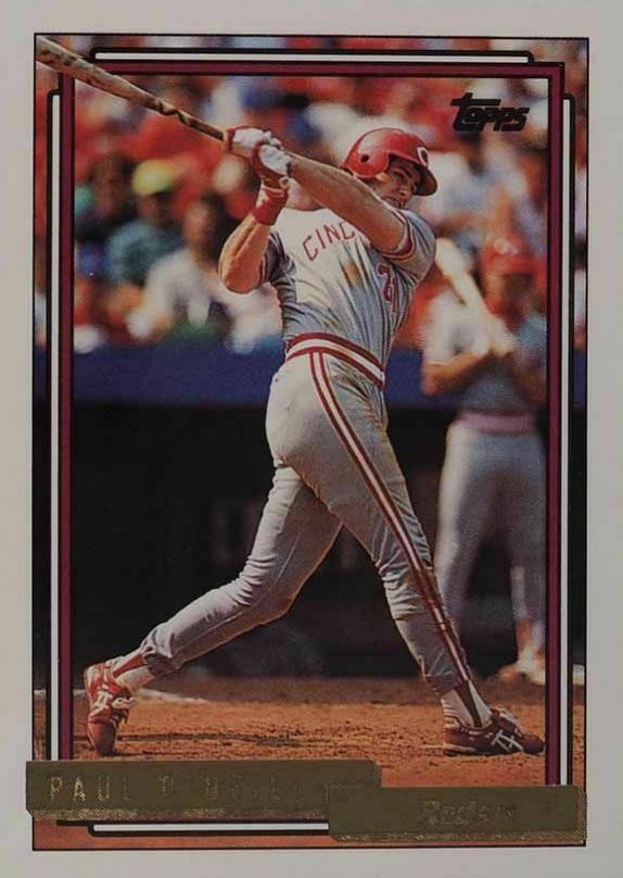 1992 Topps Gold Paul O'Neill #61 Baseball Card