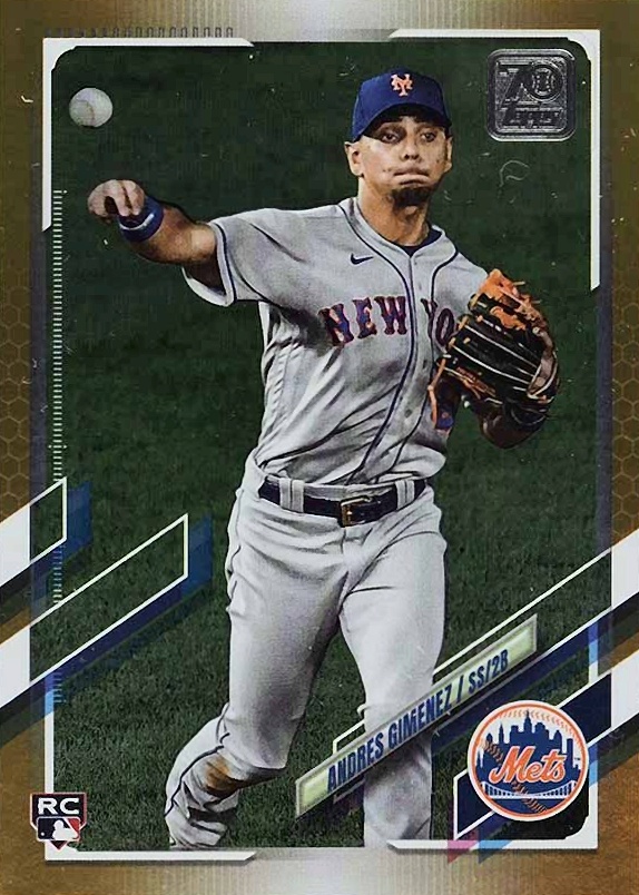2021 Topps Andres Gimenez #53 Baseball Card