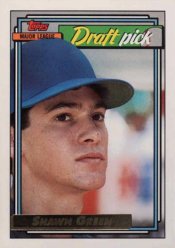 1992 Topps Gold Shawn Green #276 Baseball Card