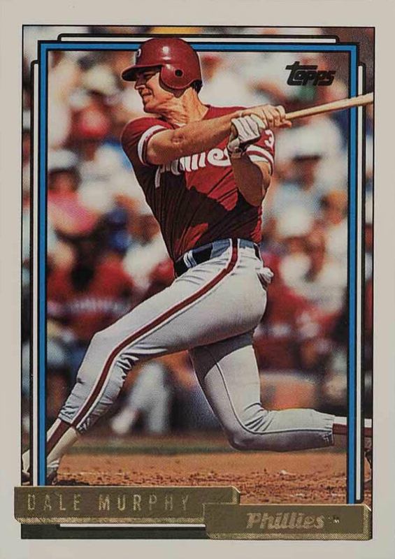 1992 Topps Gold Dale Murphy #680 Baseball Card
