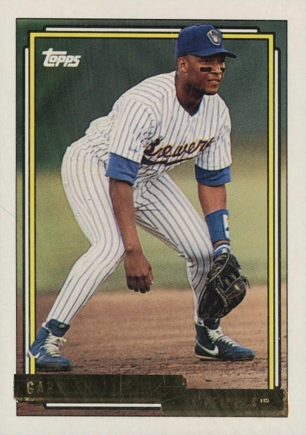 1992 Topps Gold Gary Sheffield #695 Baseball Card