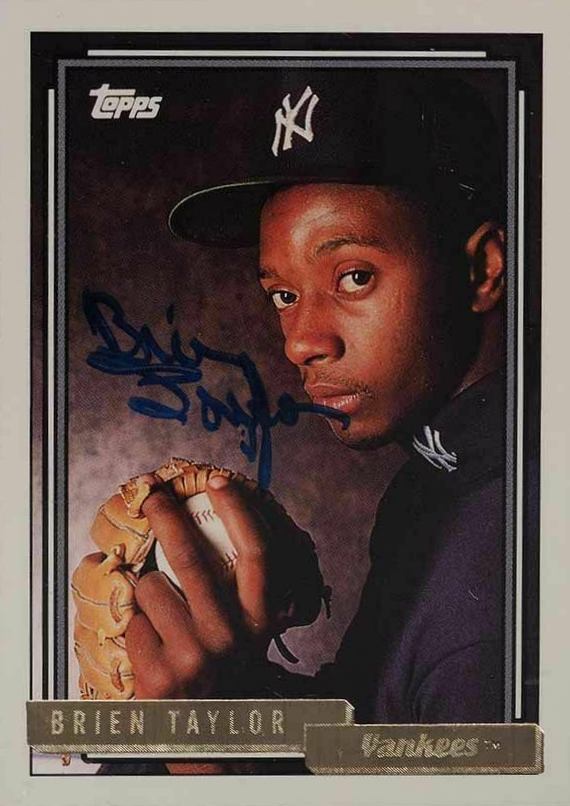 1992 Topps Gold Brien Taylor #793 Baseball Card