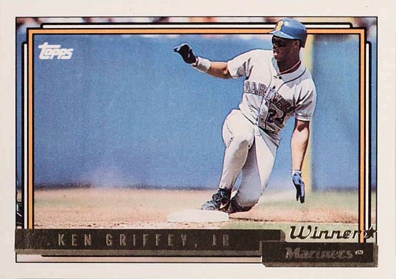 1992 Topps Gold Ken Griffey Jr. #50 Baseball Card