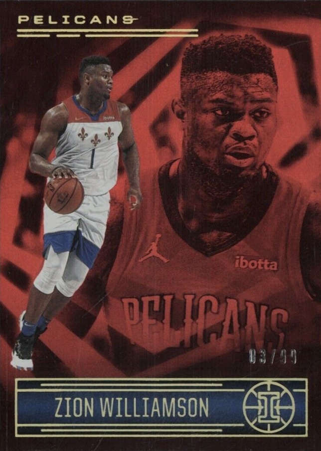 2020  Panini Illusions Zion Williamson #116 Basketball Card