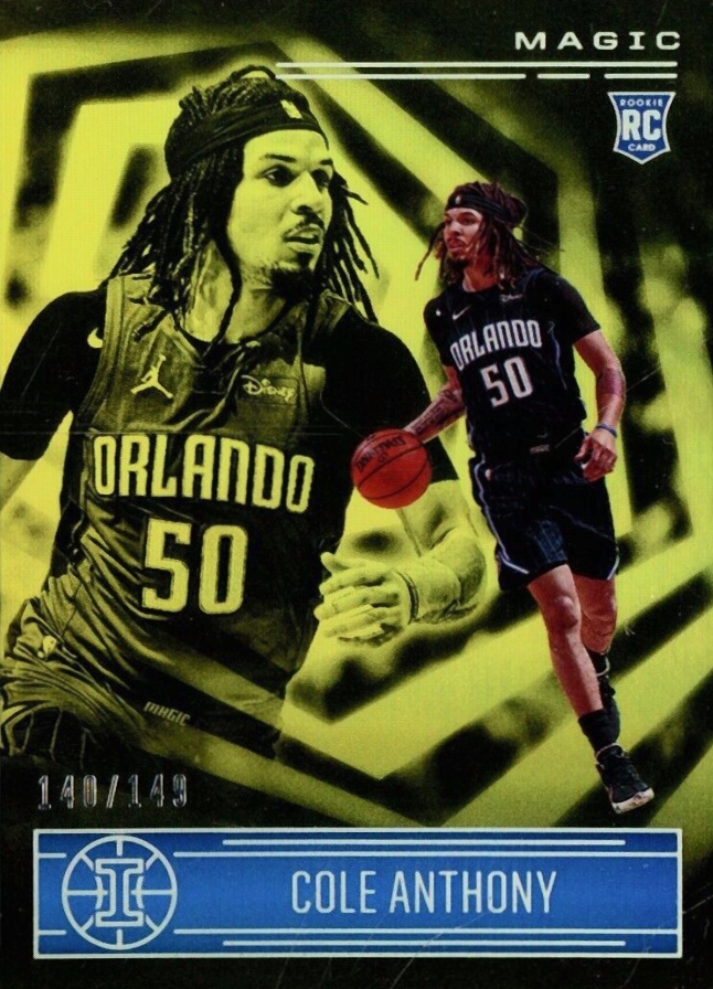 2020  Panini Illusions Cole Anthony #156 Basketball Card