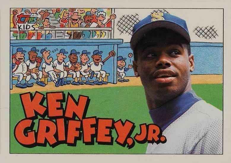 1992 Topps Kids Ken Griffey Jr. #122 Baseball Card