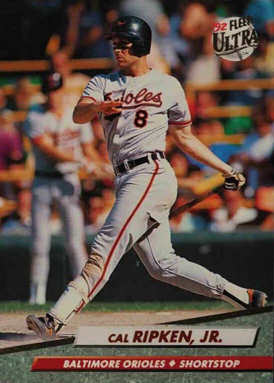 1992 Ultra Cal Ripken #11 Baseball Card