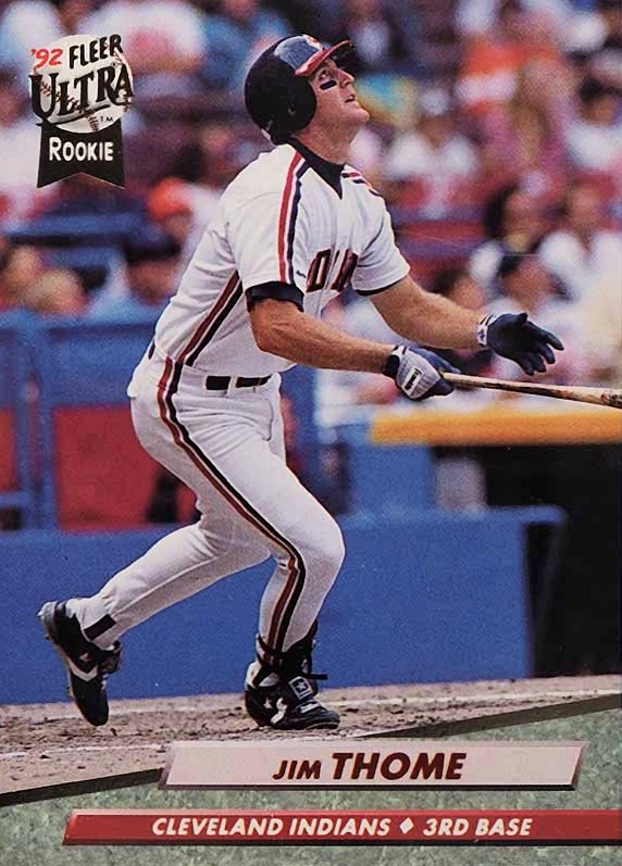 1992 Ultra Jim Thome #54 Baseball Card