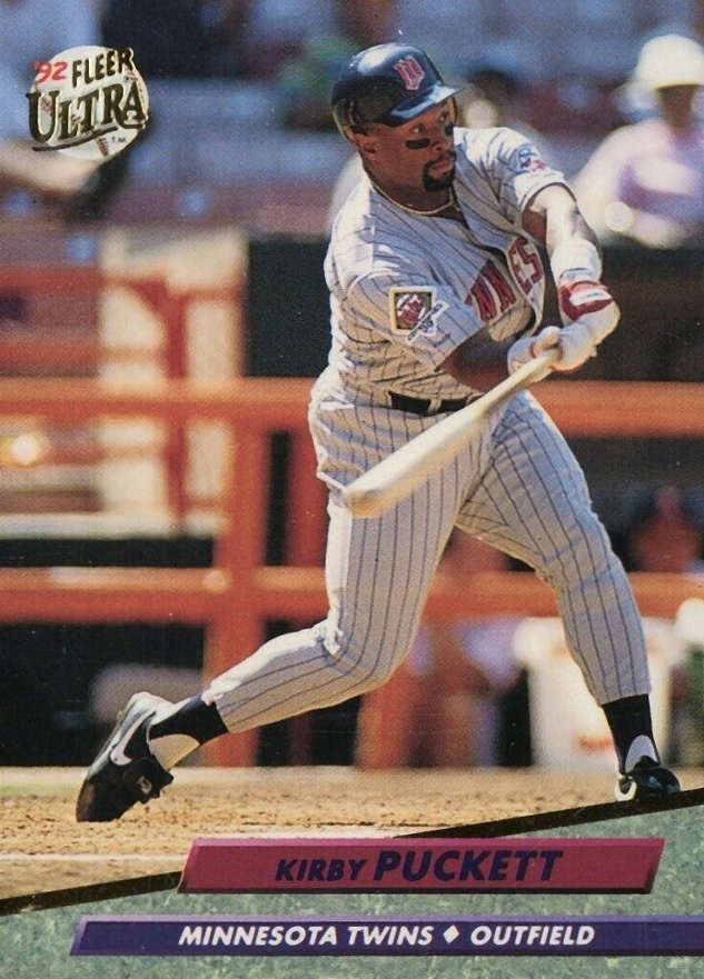 1992 Ultra Kirby Puckett #97 Baseball Card