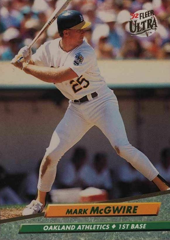 1992 Ultra Mark McGwire #115 Baseball Card