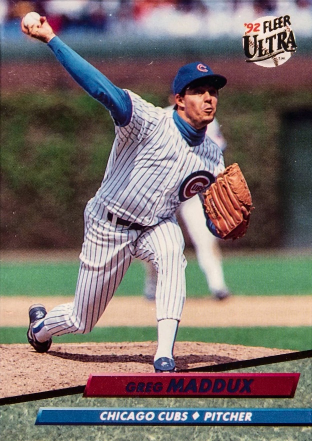 1992 Ultra Greg Maddux #178 Baseball Card
