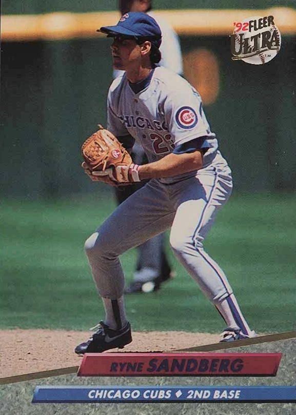 1992 Ultra Ryne Sandberg #181 Baseball Card