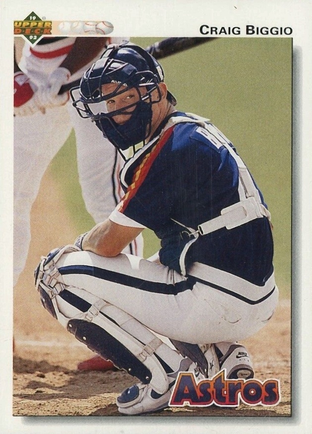 1992 Upper Deck Craig Biggio #162 Baseball Card