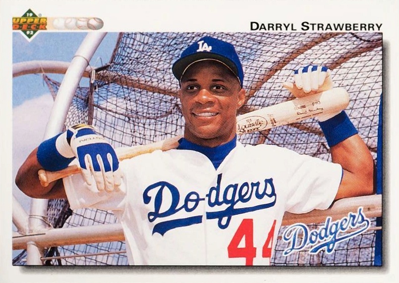 1992 Upper Deck Darryl Strawberry #174 Baseball Card