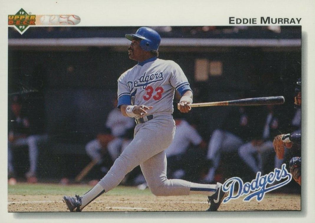 1992 Upper Deck Eddie Murray #265 Baseball Card