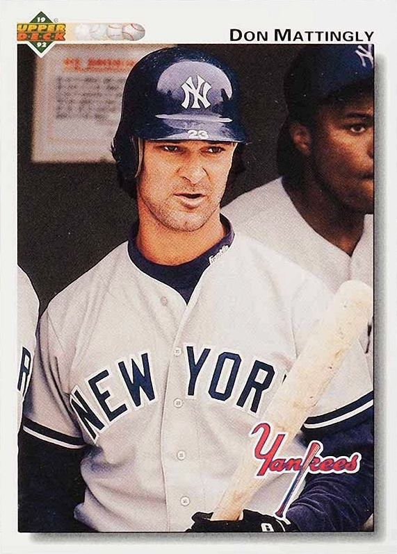 1992 Upper Deck Don Mattingly #356 Baseball Card