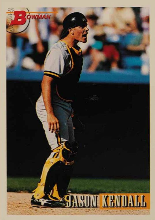 1993 Bowman Jason Kendall #162 Baseball Card