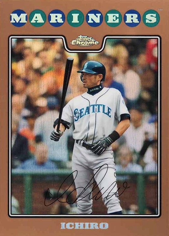 2008 Topps Chrome Ichiro #83 Baseball Card