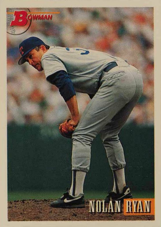 1993 Bowman Nolan Ryan #405 Baseball Card
