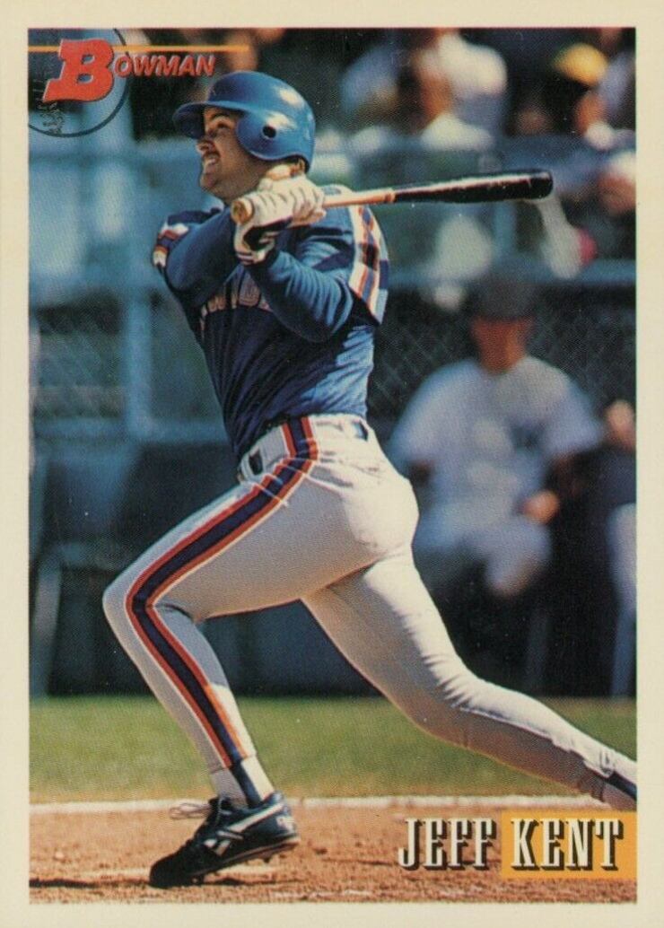 1993 Bowman Jeff Kent #426 Baseball Card