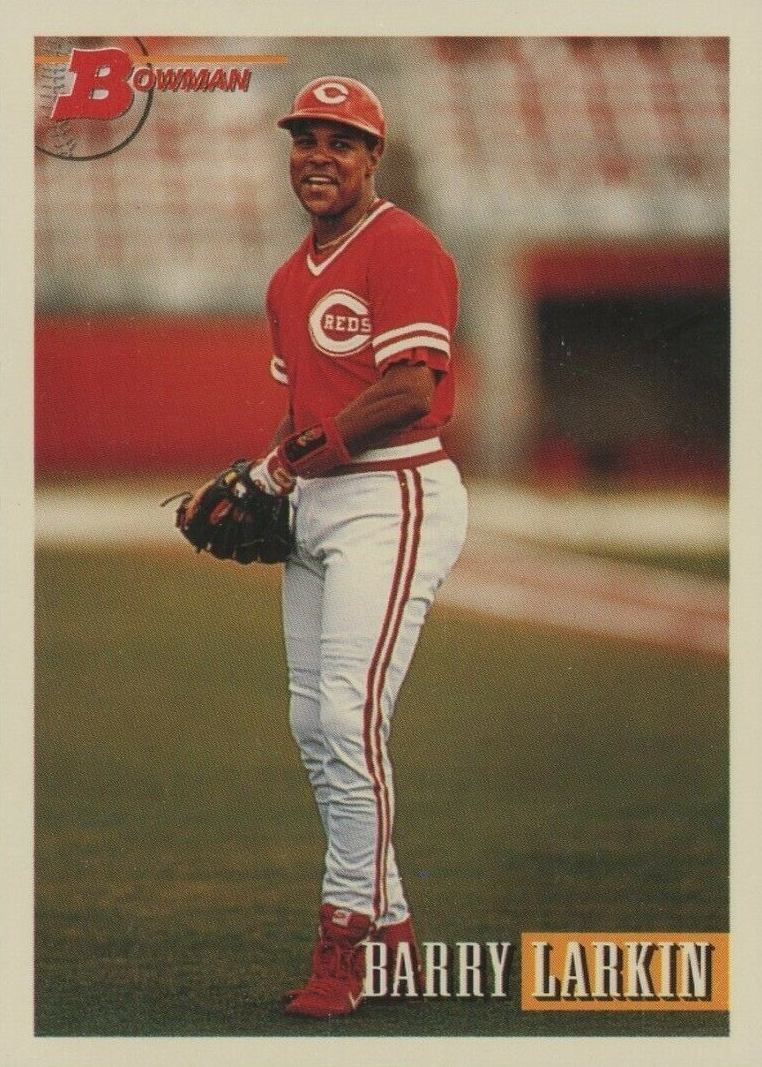 1993 Bowman Barry Larkin #470 Baseball Card