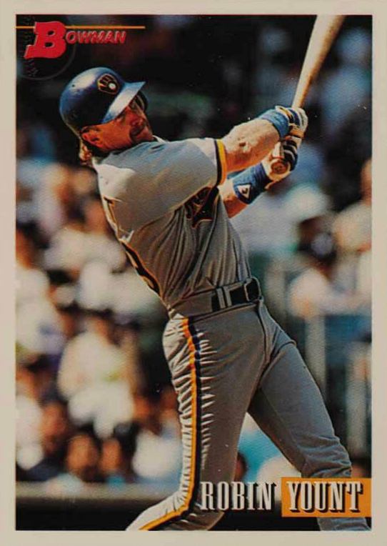 1993 Bowman Robin Yount #535 Baseball Card