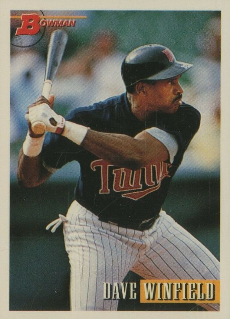 1993 Bowman Dave Winfield #565 Baseball Card