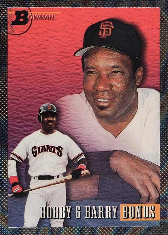 1993 Bowman Barry & Bobby Bonds #702 Baseball Card