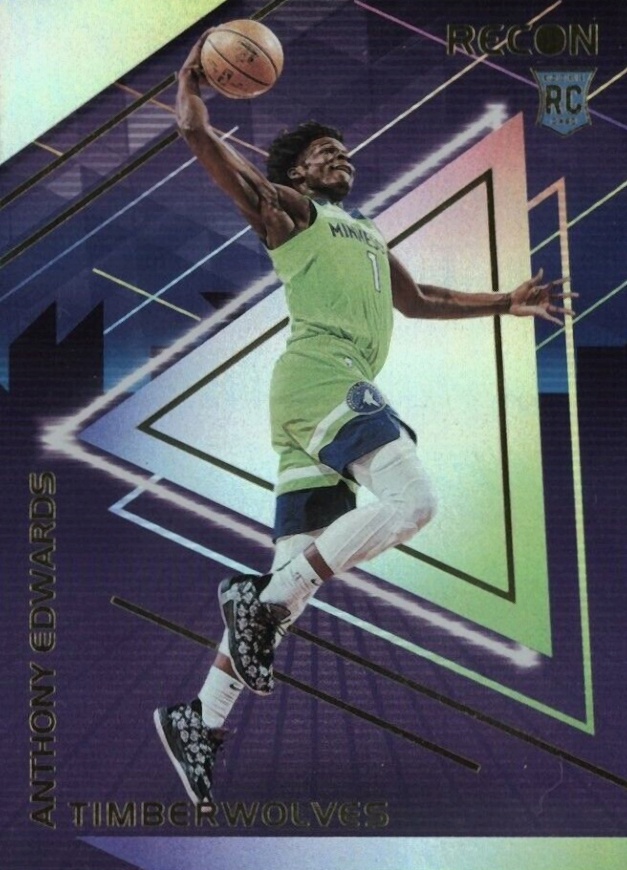 2020 Panini Recon Anthony Edwards #125 Basketball Card