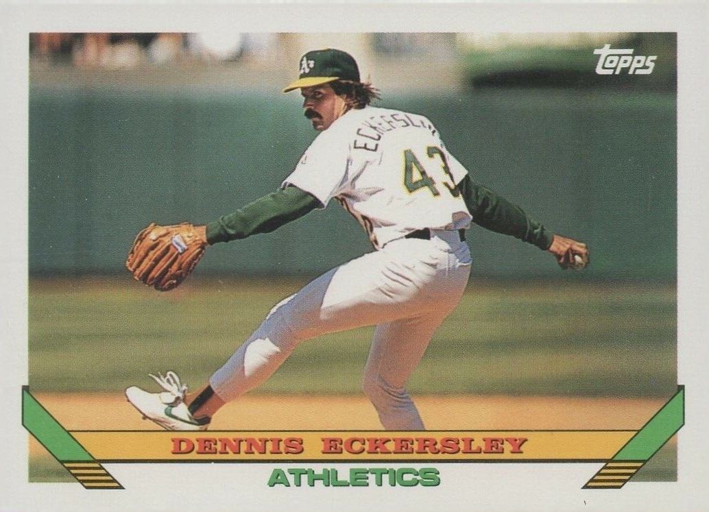 1993 Topps Dennis Eckersley #155 Baseball Card