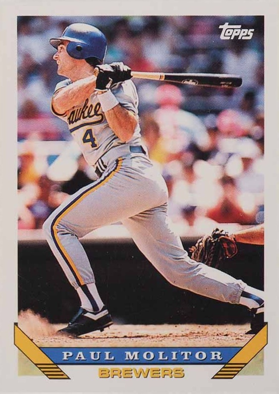 1993 Topps Paul Molitor #207 Baseball Card
