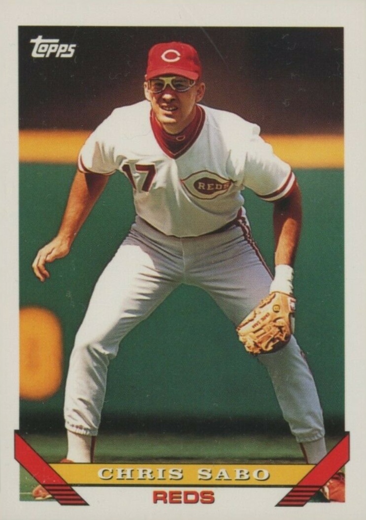 1993 Topps Chris Sabo #245 Baseball Card