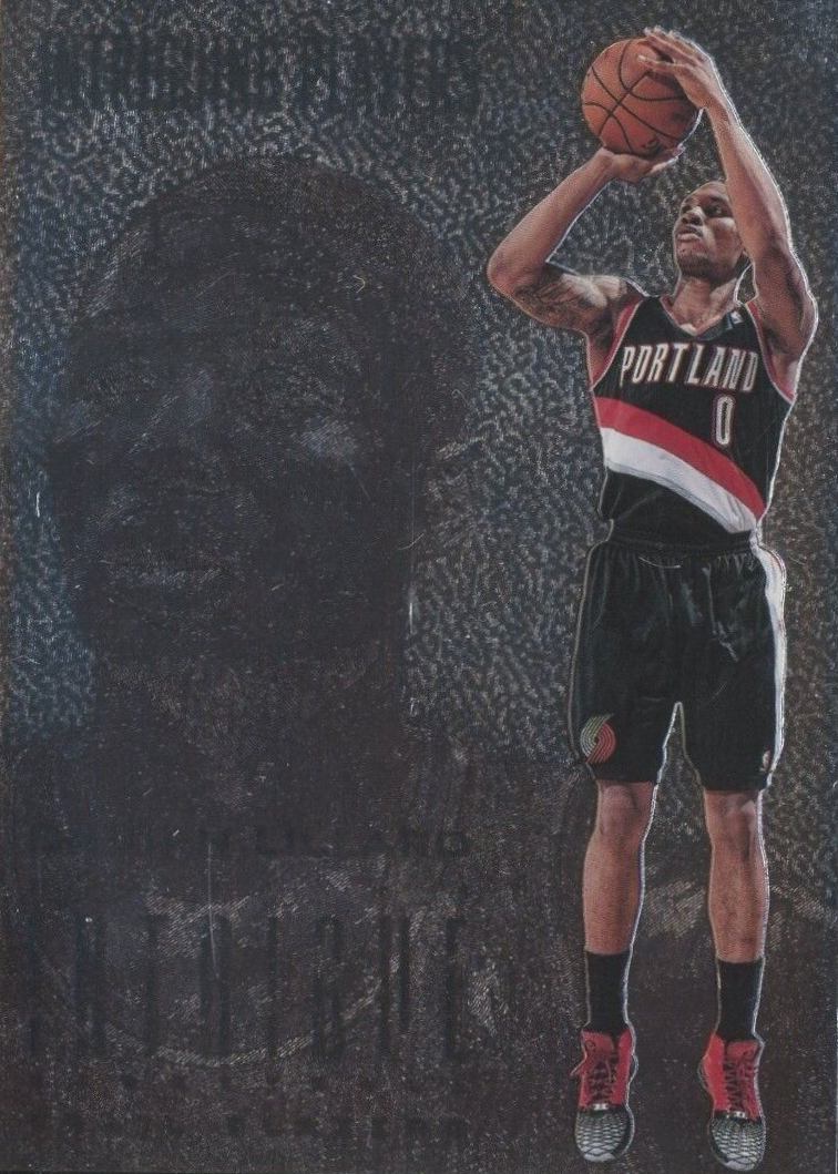2012 Panini Intrigue Intriguing Players Damian Lillard #140 Basketball Card