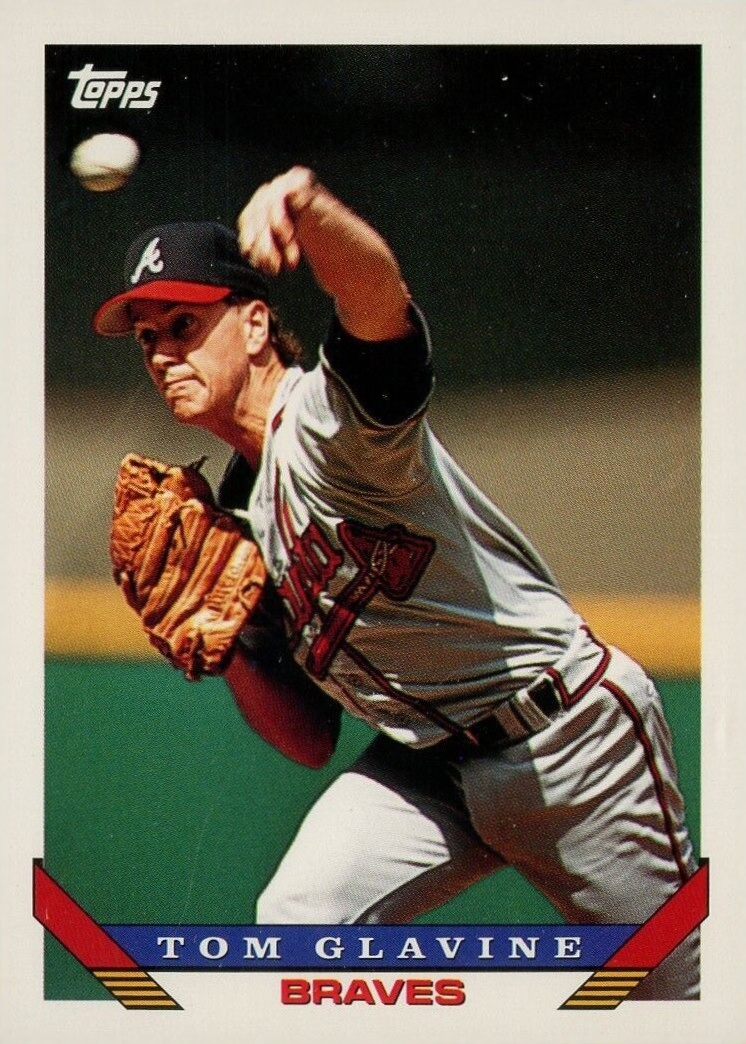 1993 Topps Tom Glavine #280 Baseball Card