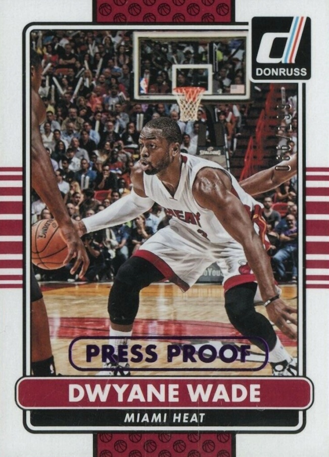 2014 Panini Donruss  Dwyane Wade #16 Basketball Card