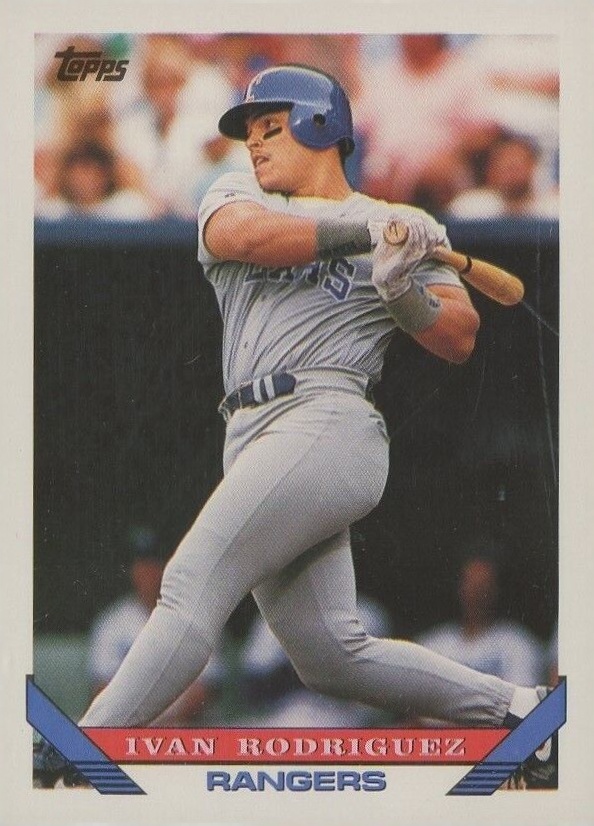 1993 Topps Ivan Rodriguez #360 Baseball Card