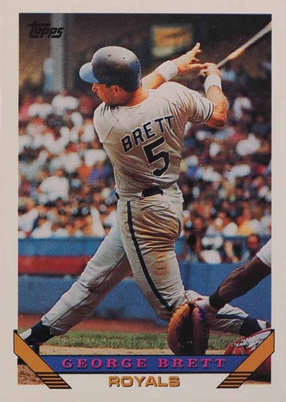 1993 Topps George Brett #397 Baseball Card