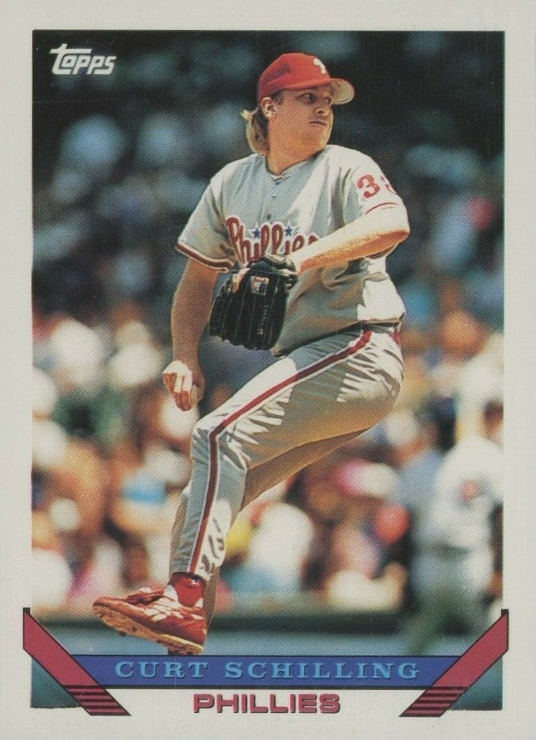 1993 Topps Curt Schilling #421 Baseball Card